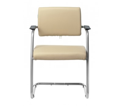 Кресло Бюрократ CH-271N-V светло-бежевый Or-12 искусственная кожа полозья металлик