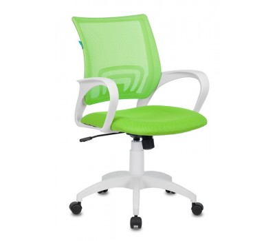 Кресло Бюрократ CH-W695N салатовый TW-03A TW-18 сетка/ткань крестовина пластик пластик белый