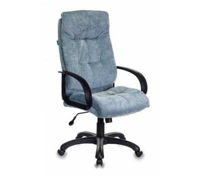 Кресло руководителя Бюрократ CH-824 серо-голубой Light-28 крестовина пластик