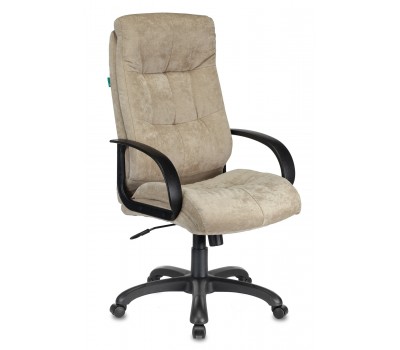 Кресло руководителя Бюрократ CH-824 песочный Light-21 крестовина пластик