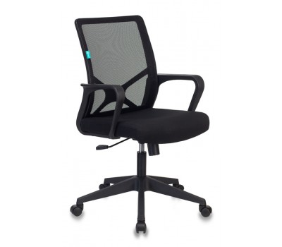 Кресло Бюрократ MC-101 спинка сетка черный TW-01 сиденье черный 26-B01