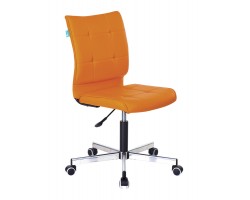 Кресло Бюрократ CH-330M оранжевый OR.Royal 54 искусственная кожа крестовина металл хром
