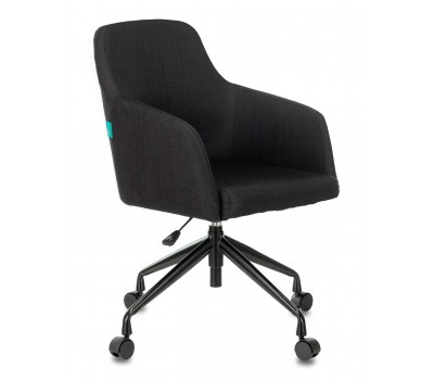 Кресло Бюрократ CH-380 черный крестовина металл