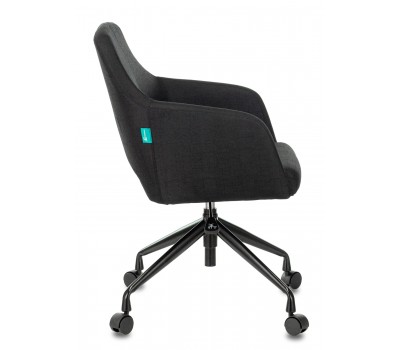 Кресло Бюрократ CH-380 черный крестовина металл