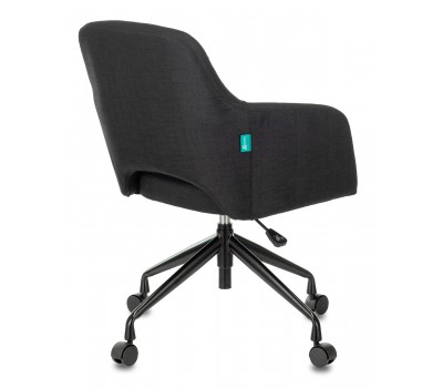 Кресло Бюрократ CH-380 черный крестовина металл