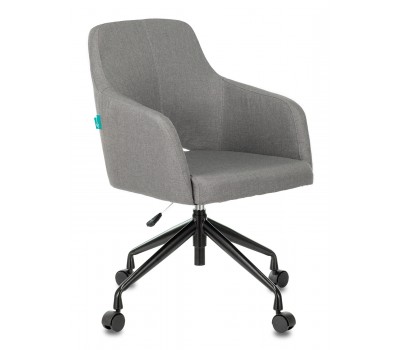 Кресло Бюрократ CH-380 серый крестовина металл