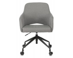 Кресло Бюрократ CH-380 серый крестовина металл-foto2