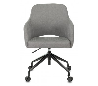 Кресло Бюрократ CH-380 серый крестовина металл