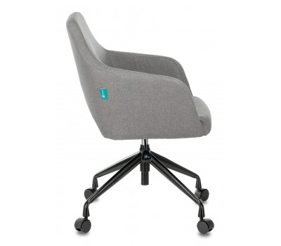 Кресло Бюрократ CH-380 серый крестовина металл