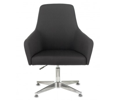 Кресло Бюрократ CH-390 черный крестовина алюминий