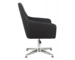 Кресло Бюрократ CH-390 черный крестовина алюминий-foto3