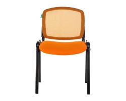 Стул Бюрократ ВИКИ спинка сетка оранжевый TW-38-3 TW-96-1 сетка/ткань-foto2
