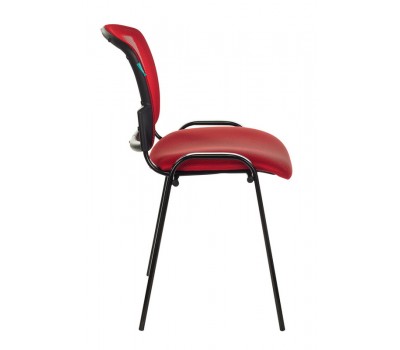 Стул Бюрократ ВИКИ спинка сетка красный TW-35N TW-97N сетка/ткань