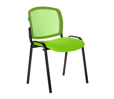 Стул Бюрократ ВИКИ салатовый TW-03A TW-18 сетка/ткань на ножках металл черный