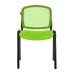 Стул Бюрократ ВИКИ салатовый TW-03A TW-18 сетка/ткань на ножках металл черный