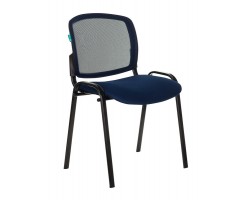 Стул Бюрократ ВИКИ спинка сетка темно-синий TW-05N TW-10N сетка/ткань