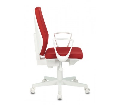 Кресло Бюрократ CH-W545 красный 26-22 (пластик белый)