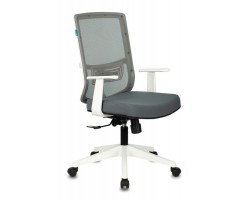 Кресло Бюрократ MC-W611T серый TW-04 26-25 сетка/ткань (пластик белый)