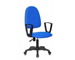 Кресло Бюрократ CH-1300N синий Престиж+ 3C06 крестовина пластик