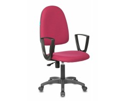 Кресло Бюрократ CH-1300N бордовый Престиж+ 3C18 крестовина пластик