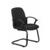 Кресло Бюрократ CH-808-LOW-V низкая спинка черный 3C11