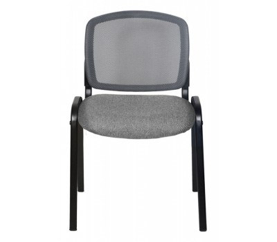 Стул Бюрократ ВИКИ спинка сетка серый TW-04 3C1 сетка/ткань