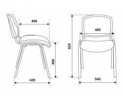 Стул Бюрократ ВИКИ спинка сетка серый TW-04 3C1 сетка/ткань-foto6