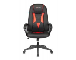 Кресло игровое Zombie VIKING-8N черный/красный искусственная кожа крестовина пластик-foto2