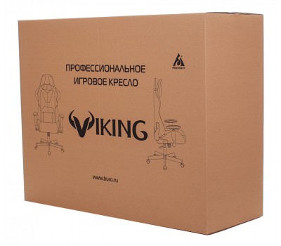 Кресло игровое Zombie VIKING-8N черный/красный искусственная кожа крестовина пластик