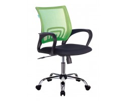 Кресло Бюрократ CH-695NSL салатовый TW-03A сиденье черный TW-11 сетка/ткань крестовина металл хром