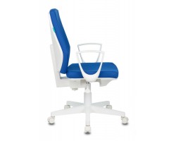 Кресло Бюрократ CH-W545 синий 26-21 (пластик белый)-foto3
