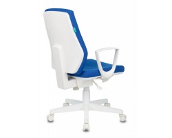 Кресло Бюрократ CH-W545 синий 26-21 (пластик белый)-foto4