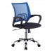 Кресло Бюрократ CH-695NSL синий TW-05 сиденье черный TW-11 сетка/ткань крестовина металл хром