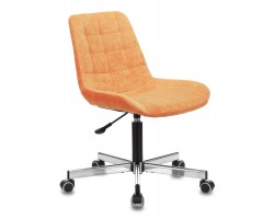 Кресло Бюрократ CH-350M оранжевый Velvet 72 крестовина металл