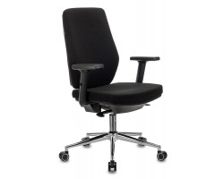 Кресло Бюрократ CH-545SL черный 26-B01 крестовина хром