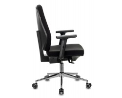 Кресло Бюрократ CH-545SL черный 26-B01 крестовина хром-foto3