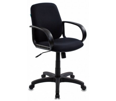 Кресло Бюрократ CH-808AXSN-Low низкая спинка черный 10-11