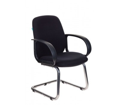 Кресло Бюрократ CH-808-Low-V низкая спинка черный 10-11