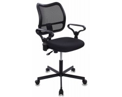 Кресло Бюрократ CH-799M черный сиденье черный TW-11 сетка/ткань крестовина металл