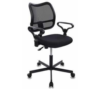 Кресло Бюрократ CH-799M черный сиденье черный TW-11 сетка/ткань крестовина металл