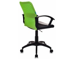 Кресло Бюрократ CH-590 салатовый сиденье черный искусст.кожа/сетка крестовина пластик-foto4
