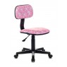 Кресло детское Бюрократ CH-201NX розовый сердца Hearts-Pk крестовина пластик
