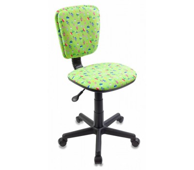 Кресло детское Бюрократ CH-204NX зеленый кактусы