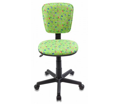 Кресло детское Бюрократ CH-204NX зеленый кактусы