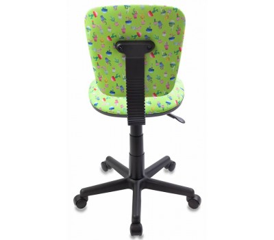 Кресло детское Бюрократ CH-204NX зеленый кактусы
