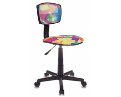 Кресло детское Бюрократ CH-299NX мультиколор абстракция сетка/ткань крестовина пластик