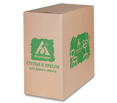 Кресло детское Бюрократ KD-W6 оранжевый жираф (пластик белый)