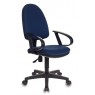 Кресло Бюрократ CH-300 синий JP-15-5 крестовина пластик