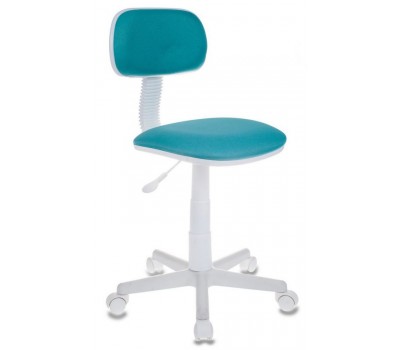 Кресло детское Бюрократ CH-W201NX бирюзовый 15-175 крестовина пластик пластик белый