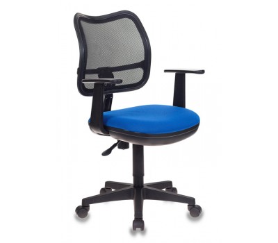 Кресло Бюрократ Ch-797AXSN черный сиденье синий 26-21 сетка/ткань крестовина пластик